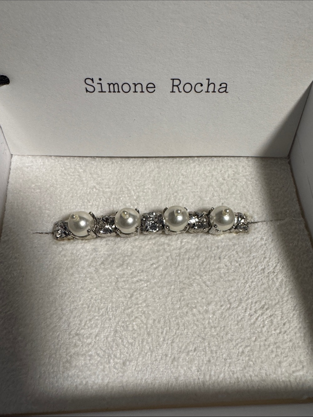 Simone Rocha White Box with Black Logo - Picture 2 of 4